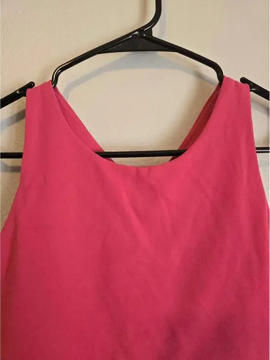 Athleta Conscious Crop Hibiscus Tea Pink Athletic/ Athletisure Tank (XL) - Picture 3 of 5